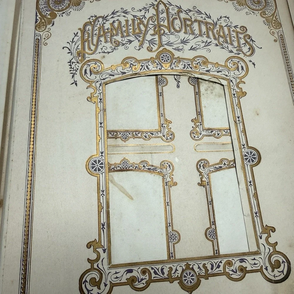 Antique 1800s German‎ Holy Bible Heilige Schrift Scripture Leather Rough Book